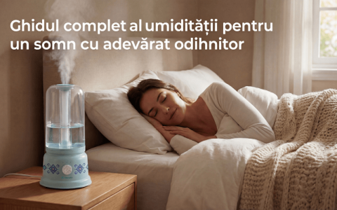 Cum este influentat somnul de umiditatea aerului. Ghid complet si sfaturi practice