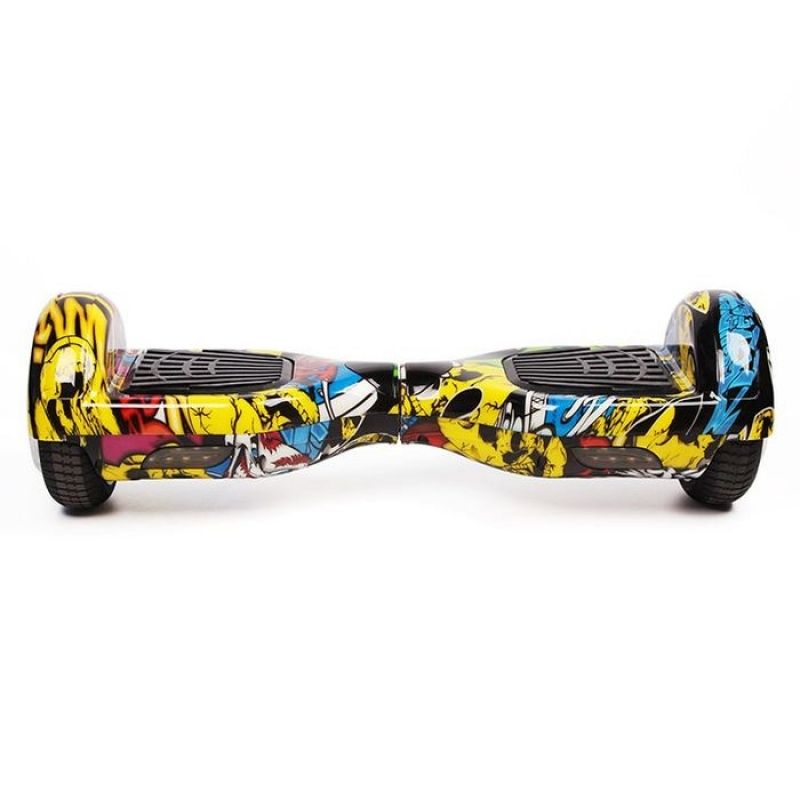 Hoverboard Koowheel S36 Yellow Graffiti 6,5 inch