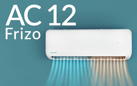 Aer conditionat AlecoAir AC12 Frizo Inverter 4D, WiFi, 12000 Btu, A+++, Functie Incalzire, Dezumidificare, ECO, Functie I FEEL