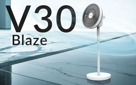 Ventilator de aer AlecoAir V30 Blaze, Pentru 30mp. Ionizare, Lampa Veghe, Timer, 12 Viteze, Sleep