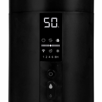 Umidificator cu ultrasunete Duux Beam 2 Black, WiFi, Pentru 40 mp, Asistenti vocali, Iluminare ambientala