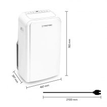 Aer conditionat portabil PAC 3910 X, WiFi, Capacitate 14000 Btu, Dezumidificare, Auto, Timer, Sleep, Follow-Me, Pentru 52 m2