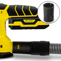 Slefuitor orbital cu acumulator PESS 10-20V, Acumulator 20V, Afisaj LED, Rotatii/min 13000