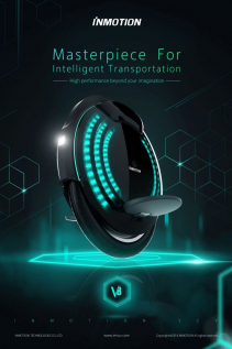 Resigilat - Monociclu electric cu o roata Inmotion V8 Black