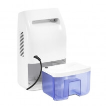 Dezumidificator cu tehnologie Peltier Trotec TTP10E, 0,75l / 24h, Pentru spatii de 6-7 mp, Lampa de control, Consum redus