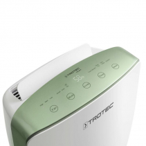 Resigilat - Dezumidificator Trotec TTK68E, 20l/zi, Debit 130mc/h, Util pana la pana la 45mp, Functie uscare haine, Timer, Higros