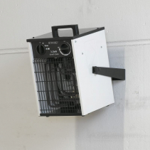 Resigilat -Aeroterma electrica TDS 20, Putere incalzire pana la 3300W, Debit de aer 355 m3/h, Termostat, Protectie IP44