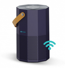 Resigilat - Purificator de aer AlecoAir P25 ROUBIQ, Wi-Fi, Lampa UV-C, Filtru True HEPA si Carbune Activ, Ionizare, PM 2.5