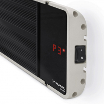 Resigilat - Radiator obscur IRD2400 cu 3 trepte de incalzire pana la 2400 W, display LED, Telecomanda