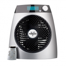 Resigilat - Aeroterma electrica iControl Vornado USA, Timer, Telecomanda, Termostat, Putere incalzire pana la 1500W, Display dig