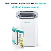 Filtru HEPA pentru dezumidificatorul AlecoAir D16/D22/D26 Purify