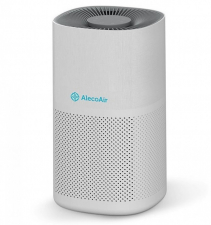 Resigilat - Purificator de aer AlecoAir P45 SILK, Wi-Fi, Lampa UV-C, Filtru True HEPA si Carbune Activ, Functie Ionizare