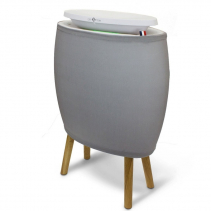 Resigilat! Purificator de aer Air&Me Lendou, Wi-Fi, Filtru HEPA si Carbon Activ, Senzor particule, Indicator calitate aer