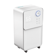 Resigilat! Dezumidificator AlecoAir D12 ECO,12 l /24h, Uscare Rufe, Ionizare, Display digital, Higrostat, Timer