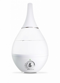 Resigilat! Umidificator de aer Air Naturel Gota New White, Rata umidificare 350 ml/ora, Consum 30W/h, Pentru 30mp