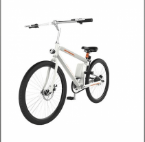 Bicicleta electrica Airwheel R8 White , Viteza max. 20km/h, Putere motor 235W, Baterie LG 214.6Wh/36V
