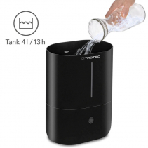 Resigilat - Umidificator cu ultrasunete TROTEC B2E, Difuzor aroma, Pentru 30 mp, Indicator umiditate LED, Filtru carbon activ