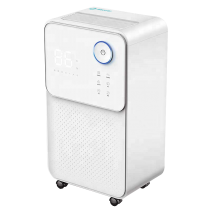 Resigilat! Dezumidificator AlecoAir D12 ECO,12 l /24h, Uscare Rufe, Ionizare, Display digital, Higrostat, Timer