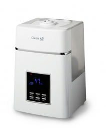 Resigilat - Umidificator si purificator Clean Air Optima CA604 white, Ionizare, Display, Timer, Rata umidificare 400ml/ora