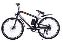 Bicicleta electrica Airwheel R8P Black, Viteza max. 20km/h, Putere motor 235W, Baterie LG 214.6Wh/36V