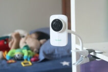 Camera Video Supraveghere Bebe GCW 1020, WiFi, Functia Jurnalul Bebelusului, Mod Audio, Partajare pe Retele Socializare