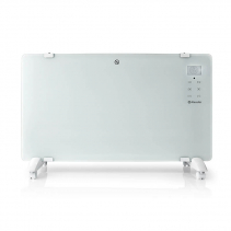 Resigilat  - Convector electric AlecoAir C20 Heatix alb, WiFi, pentru 30mp, 2000W, 2 trepte incalzire, IP24, Aplicatie