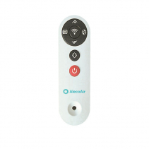 Resigilat  - Convector electric AlecoAir C20 Heatix alb, WiFi, pentru 30mp, 2000W, 2 trepte incalzire, IP24, Aplicatie