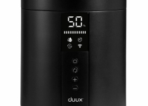 Umidificator cu ultrasunete Duux Beam Mini 2 Black, Wifi, Pentru 30 mp, Asistenti vocali, Timer, Sleep