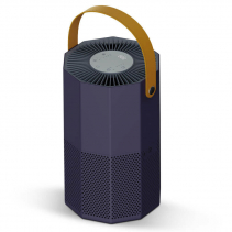 Resigilat - Purificator de aer AlecoAir P25 ROUBIQ, Wi-Fi, Lampa UV-C, Filtru True HEPA si Carbune Activ, Ionizare, PM 2.5