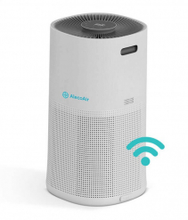 Resigilat - Purificator de aer AlecoAir P85 SILK, Wi-Fi, Lampa UV-C, Filtru True HEPA si Carbune Activ, Functie Ionizare