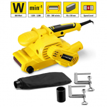 Masina de slefuit cu banda PBSS 10-800, Putere maxima 800W, Mod continuu