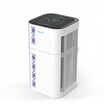 Resigilat - Purificator aer AlecoAir P80 TRADITIO, Filtru TRUE HEPA si Carbon, UV-C, WiFi, Multisenzor PM1, PM2.5, PM10, CO2,