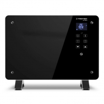 Resigilat - Aeroterma electrica Trotec TFC 220E, 2200 W, Termostat, Display digital, Telecomanda, 2 trepte ventilare