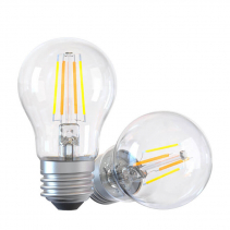 Bec LED inteligent cu WiFi AlecoAir BE27 Clear, Temperatura lumina reglabila, Control prin asistenti vocali