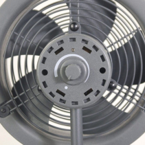 Resigilat - Ventilator de aer Airnaturel Naos Antracit Negru, Debit 860mc/h, Consum 32W/h, Pentru 20mp, 1 treapta ventilare