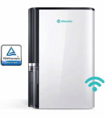 Dezumidificator si purificator cu consum redus de energie AlecoAir D23 CLASSY, Wi-Fi, Ionizare, HEPA, Carbon, 23 L/ zi