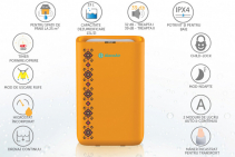 Resigiat - Dezumidificator AlecoAir D13 TRADITIO SAFIR, WiFi, 13L/zi, pentru 25mp, Timer, Sleep, Child Lock