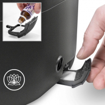 Resigilat - Umidificator cu ultrasunete TROTEC B2E, Difuzor aroma, Pentru 30 mp, Indicator umiditate LED, Filtru carbon activ