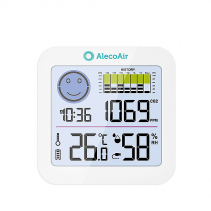 Aparat monitorizare nivel CO2 AlecoAir M14 Control, Display digital, Digrama de confort, Schimbarea modului de afisare