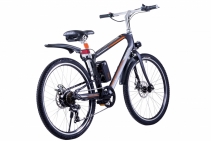 Bicicleta electrica Airwheel R8P Black, Viteza max. 20km/h, Putere motor 235W, Baterie LG 214.6Wh/36V