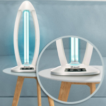 Resigilat! Lampa sterilizare cu ozon AlecoAir L30-OZ TOWER, Telecomanda