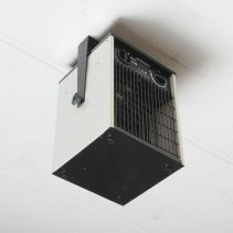 Resigilat -Aeroterma electrica TDS 20, Putere incalzire pana la 3300W, Debit de aer 355 m3/h, Termostat, Protectie IP44