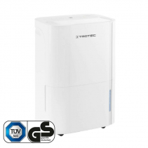 Resigilat - Dezumidificator Trotec TTK66E, 24l /24h, Functie uscare rufe, Debit 170 mc/h, Pentru 50mp, Higrostat integrat