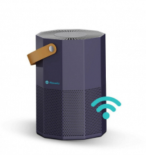 Resigilat - Purificator de aer AlecoAir P15 ROUBIQ, Wi-Fi, Lampa UV-C, Filtru True HEPA si Carbune Activ, Ionizare, PM 2.5