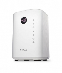Resigilat - Umidificator si purificator Clean Air Optima CA604W Smart, WiFi, Difuzor de arome, Lampa UV-C, Ionizare, Display, Ti
