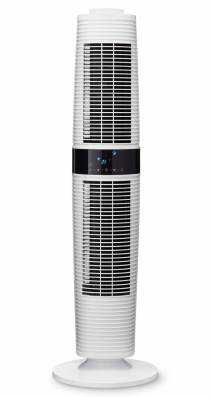Ventilator turn Clean Air Optima CA-406W Debit 530m3/h 3 viteze Telecomanda Timer Filtru praf Oscilatie 4 moduri de lucru alecoair imagine noua 2022