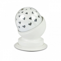 Proiector inimi camera copii X4 Tech, Lampa LED, Unghi fascicul: 180°, Rotire 360°