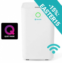 Dezumidificator AlecoAir D12 ZENO SMART, WiFi, 12l /24h, Uscare Rufe, Higrostat, Timer, Indicator color umiditate