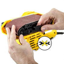 Masina de slefuit cu banda PBSS 10-800, Putere maxima 800W, Mod continuu