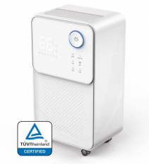 Resigilat! Dezumidificator AlecoAir D12 ECO,12 l /24h, Ionizare, Uscare Rufe, Display digital, Higrostat, Debit 120 mc/h